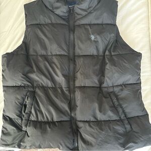 Black Puffer Vest by US Polo Assn